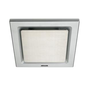 Heller 250mm Silver Square Ventilating Ducted Exhaust Fan