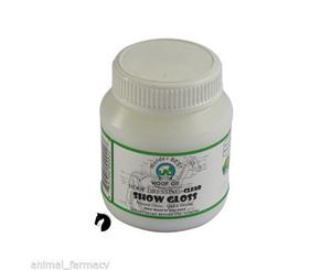 Hoof Show Gloss Clear Wbho Horse Pony Oil Grease Ointment Stables Gear 125Ml - Clear