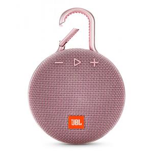 JBL - CLIP 3 PINK - Portable Bluetooth  Speaker