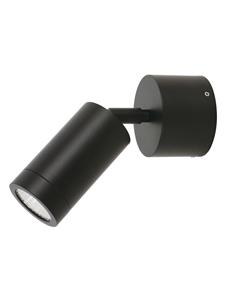 LEDlux Marine IP65 LED 240V 1 Light Adjustable Wall Spot in Black