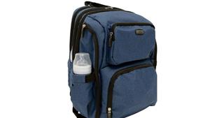 La Tasche Iconic Nappy Backpack - Blue Denim