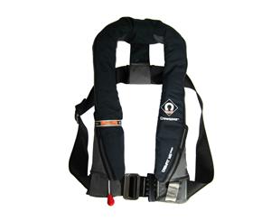 Life Jacket Crewsaver Crewfit Navy Blue 165N Automatic Inflatable Harness Loop