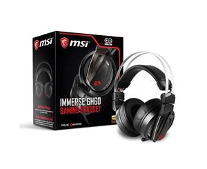 MSI Immerse GH60 Gaming Headset with Hi-Res High Quality Speaker for PC & Mobile - GH60