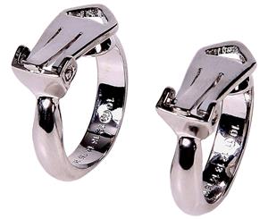 Maison Margiela 2-Piece Set Of Hand Engraved Rings - Silver