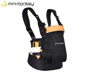 Mini Monkey Dynamic Baby Carrier - Black & Orange