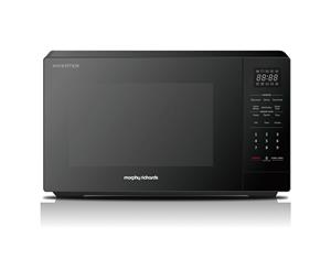 Morphy Richards 34L 1200W Inverter Microwave Oven w/ Digital Touch Control Black