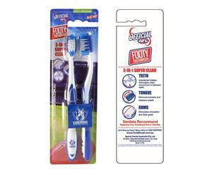 North Melbourne Toothbrushes - 2Pk