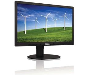 Philips 220B4L LED Monitor (A Grade OFF-LEASE) 22" Resolution 1680 x 1050 Input DVI & VGA - Reconditioned by PBTech 3 Months Warranty
