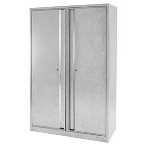 Pinnacle Galvanised 2 Door Lockable Cabinet