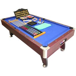 Pub Size Pool Table 8ft Snooker Billiard Table Blue