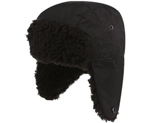 Regatta Boys Tavis II Trapper Waterproof Winter Hat - Black