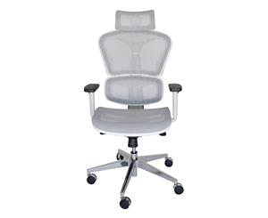 Replica Ergohuman Ergonomic Japanese Mesh Desk / Office Chair - White