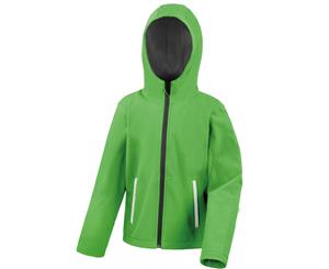 Result Core Kids Unisex Junior Hooded Softshell Jacket (Navy/Royal) - BC3251