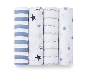 Rock Star 4-Pack Classic Swaddles