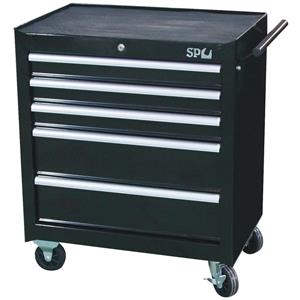 SP Tools 680x460x812mm 5 Drawer Custom Series Roller Cabinet SP40111