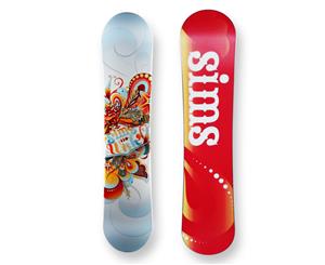 Sims Snowboard Wish Flat Capped 110cm