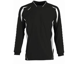 Sols Mens Azteca Long Sleeve Goalkeeper / Football Shirt (Black/White) - PC467