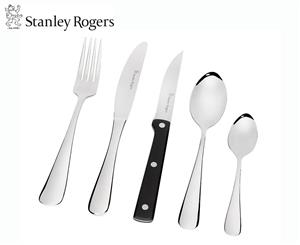 Stanley Rogers Hampstead 40-Piece Cutlery Set w/ Steak Knives - Silver