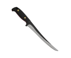 Svord Fillet Knife with Black Handle incl Leather Sheath 10in
