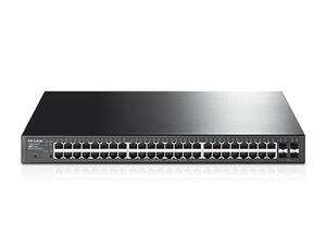 TP-LINK T1600G-52PS (TL-SG2452P) 48-Port Gigabit Smart PoE+ Switch with 4 SFP Slots(Max 384W)