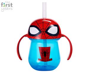 The First Years 207mL Spider-Man Sculpted Straw Trainer Cup