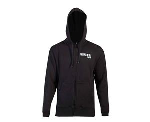 The Last Of Us Hoodie Firefly Core Logo Official Gamer Mens Zipped - Black