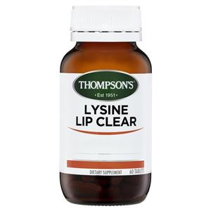 Thompson's Lysine Lipclear 60 Tablets