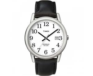 Timex T2H281 Mens Easy Reader Watch with Date Black/Silver