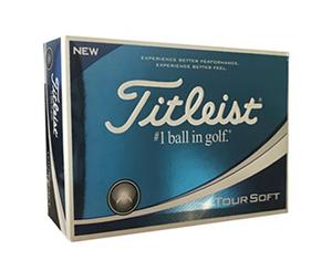 Titleist Tour Soft White Golf Balls 1 Dozen