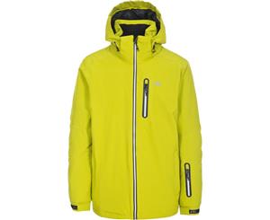 Trespass Mens Duall Waterproof Breathable Padded Shell Ski Jacket Coat - Peapod / Carbon