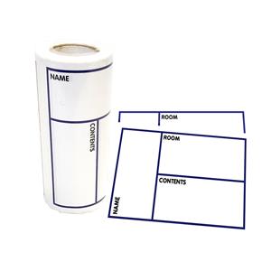 Wrap & Move Carton Labels - 100 Roll