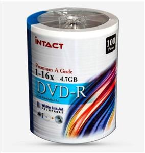 100" Intact 16x -R DVD