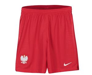 2018-2019 Poland Nike Away Shorts (Red) - Kids