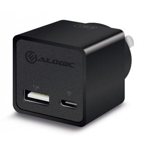 Alogic - WCCA17MBK - 2 Port USB Mini Wall Charger