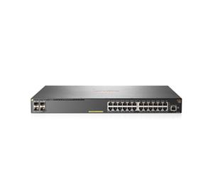 Aruba 2930F 24G PoE+ 4SFP L3 Managed Ethernet Switch 24 Port RJ-45 GbE PoE+ (370W Total Budget) 4 Port SFP Lifetime Warranty
