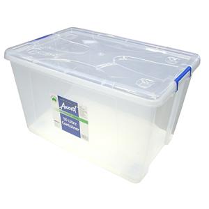 Award 50L Pack N Stack Storage Container with Wheels