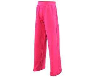 Awdis Childrens Unisex Jogpants / Jogging Bottoms / Schoolwear (Hot Pink) - RW195