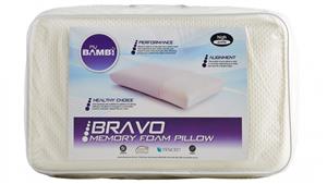 Bambi Bravo Memory Foam Low Pillow