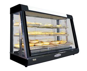 Benchstar Pie Warmer & Hot Food Display Lightbox 3 Shelf 660mmW - Silver