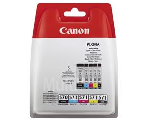 Canon 0372C004 (570 571) Ink cartridge multi pack 15ml 4x7ml Pack qty 5