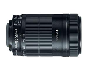 Canon EF-S 55-250mm f/4-5.6 IS STM Lens (White Box)