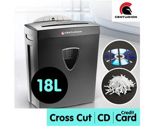 Centurion 18L 7 Sheet Paper CD Credit Card Shredder