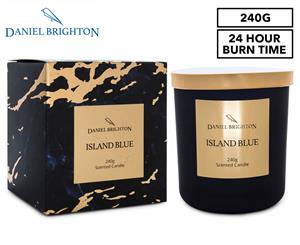 Daniel Brighton Scented Soy Candle 240g - Island Blue