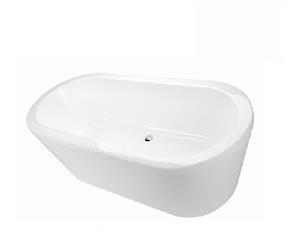Decina Cool Freestanding Bath 1500x750x580mm - White CO1500W