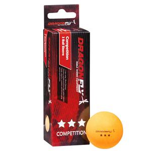 Dragonfly Competition Table Tennis Balls Orange