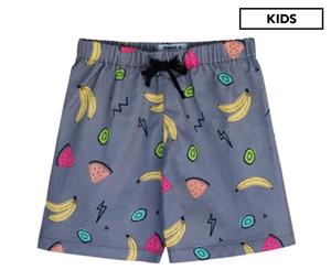 Dukes & Duchesses Kids' Fruit Salad Shorts - Grey