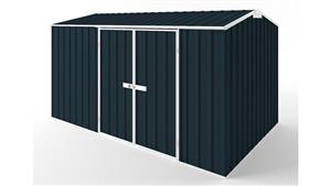 EasyShed D3823 Gable Roof Garden Shed - Mountain Blue