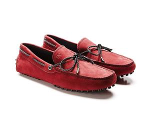 Eve & Kane - St.Tropez Cherry Leather Loafers
