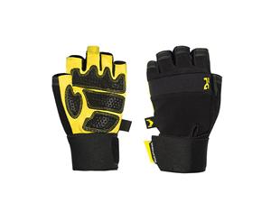 FITTERGEAR Elite Gym Gloves with Wrist Wrap - Medium