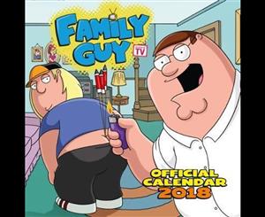 Family Guy Official Wall Calendar 2018 - Square Format  2018 Wall Calendar - Square Format